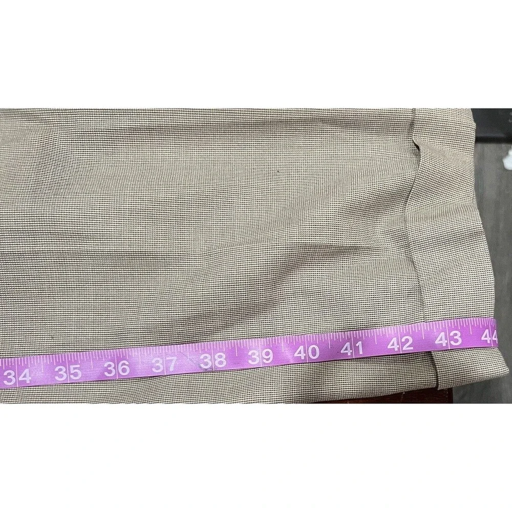 Polo Ralph Lauren Mens Dress Slack Pants Modern Fit Size‎ 34x34 Grey/Tan Cuffed